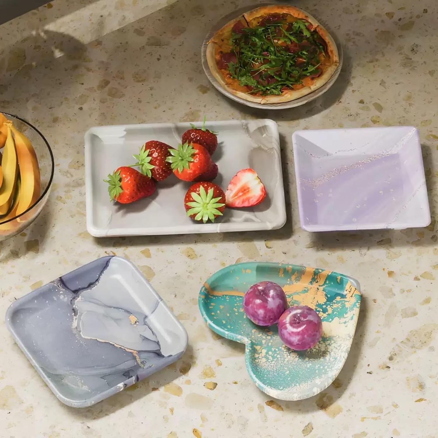 Resin Tray Mold / Set of 4
