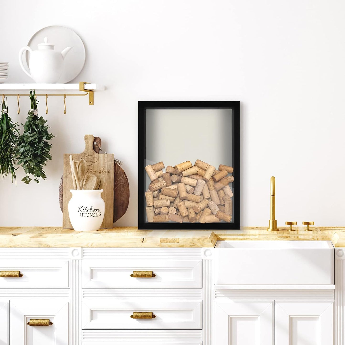 Americanflat 11x14 Shadow Box Frame with Shatter-Resistant Glass - Silhouette Collection - Large Shadow Box Display