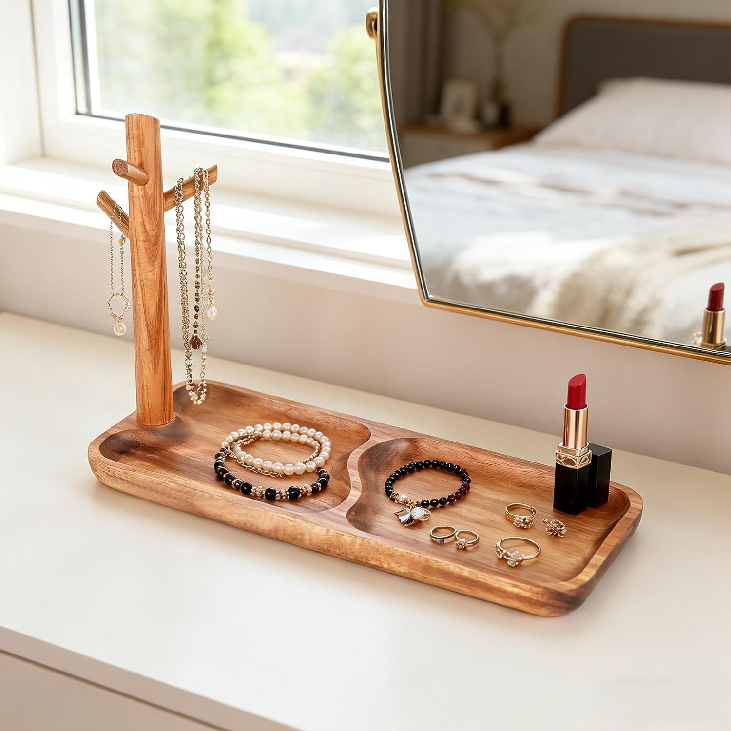 Wooden Catchall Organizer / Rectangle