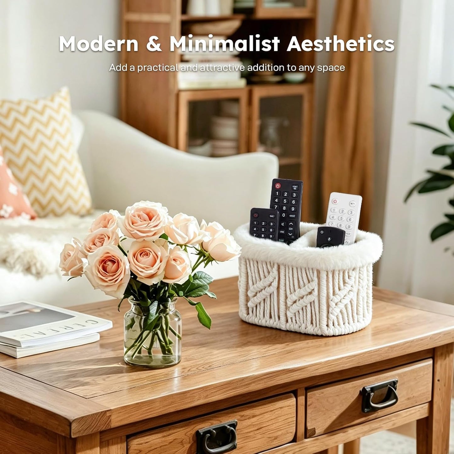 Remote Control Holder / Beige