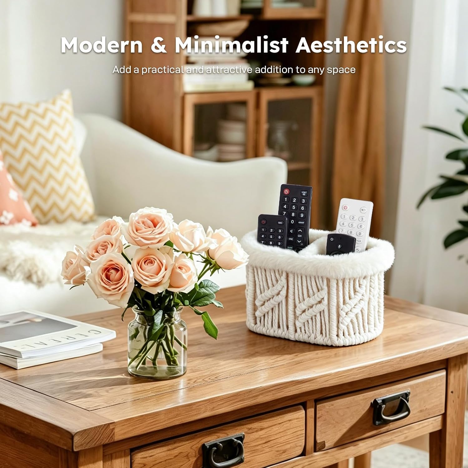 Remote Control Holder / Beige