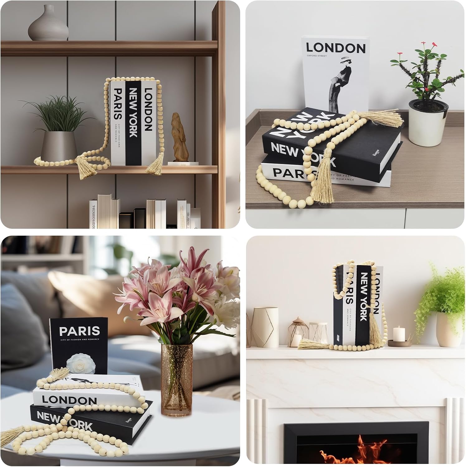 Faux Decorative Books / Set of 3