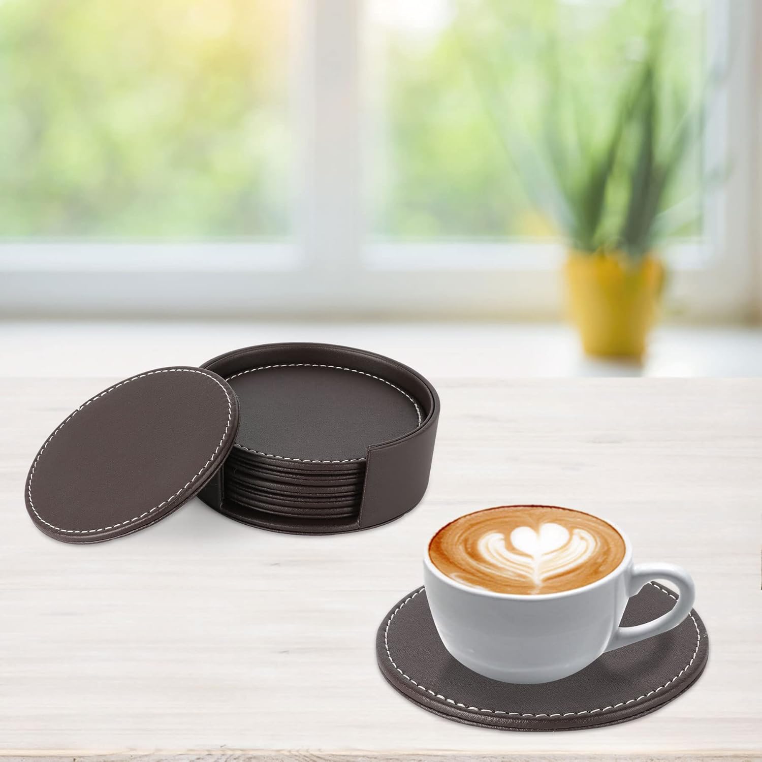 Holder for Tabletop Protection / Brown / Set of 6