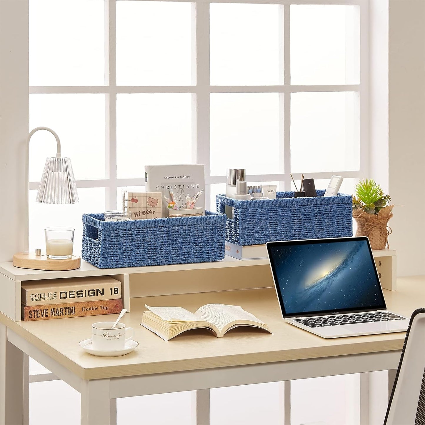 Wicker Baskets / Wicker Storage Basket / Paper Rope