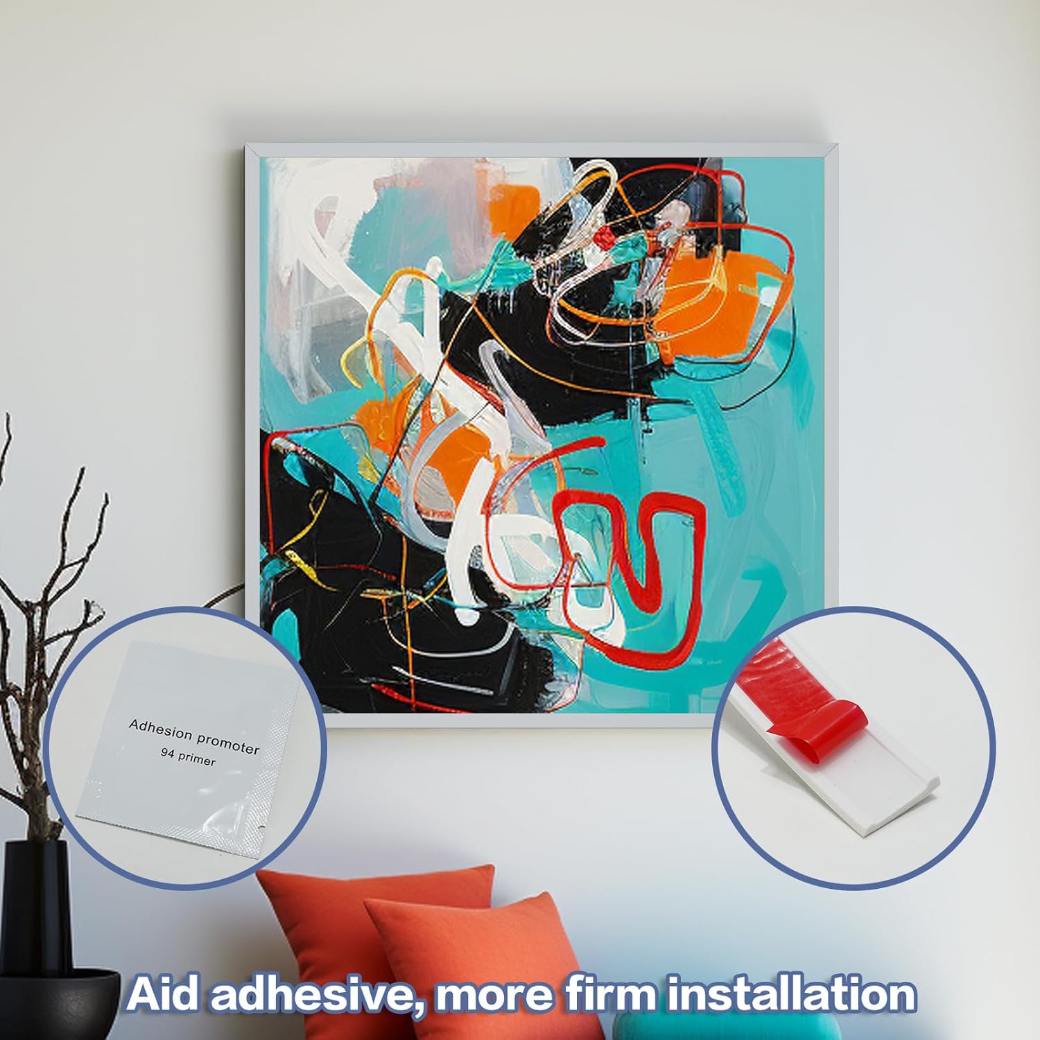 Mirror Frame / x Waterproof Molding Trim / 10 Ft / White / 0.8 x 10