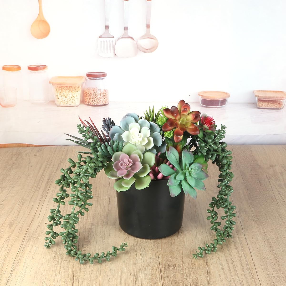 Artificial Succulent Plants Fake Succulent Plants Unpotted Faux Succulents Suitable / Set of 24