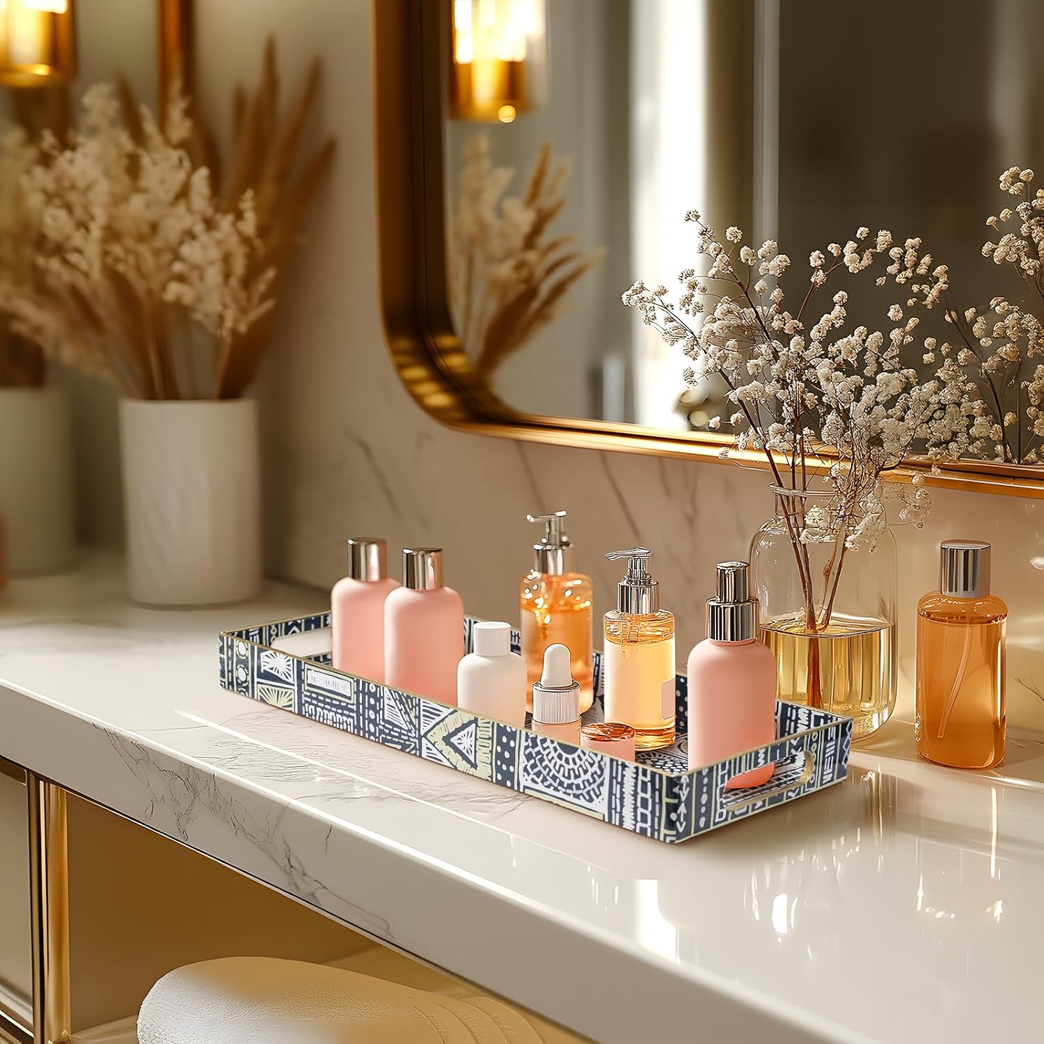 Plastic Vanity Tray / Bohemian-4