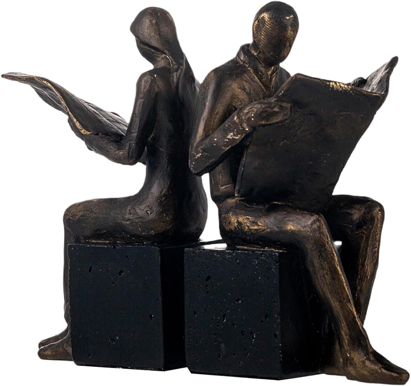 Decorative Bookends / Heavy Duty Book Holder Non-Slip / Newspaper Reader