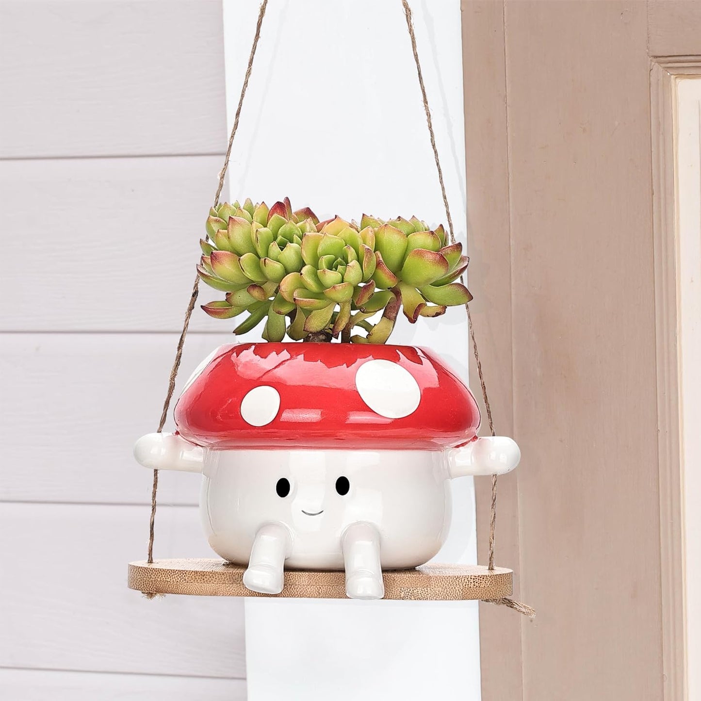 Ceramic Swing Face Planter