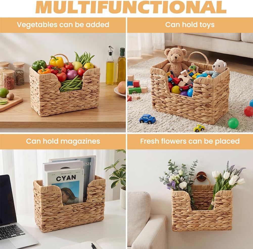 Hanging Magazine Basket / 11.8 x 4.3 x 7.9