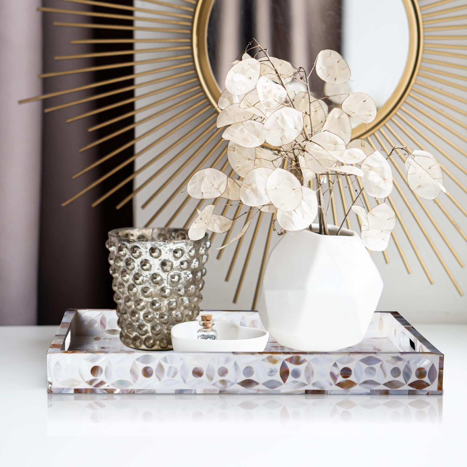 Gift Tray / Serving Tray / 17 x 11 x 2 / Discovery Jewel Grande
