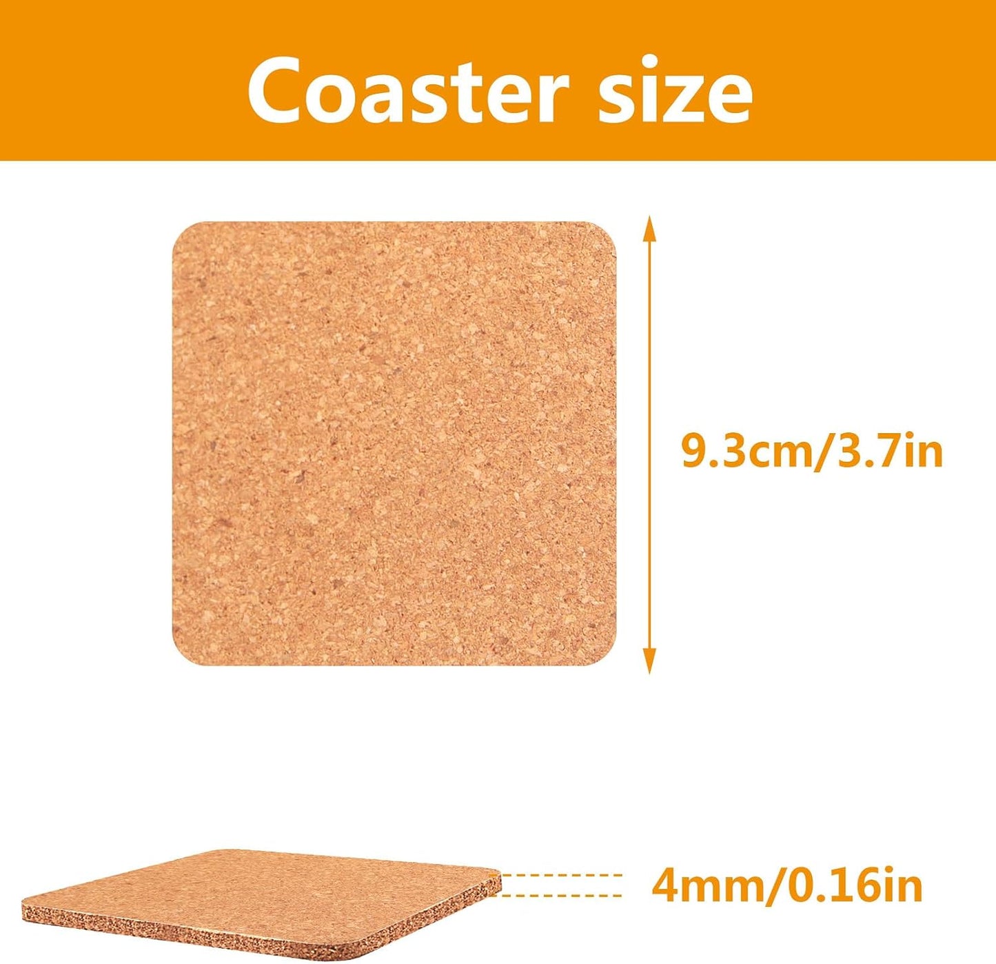 Cork Coasters Bulk / Set of 100