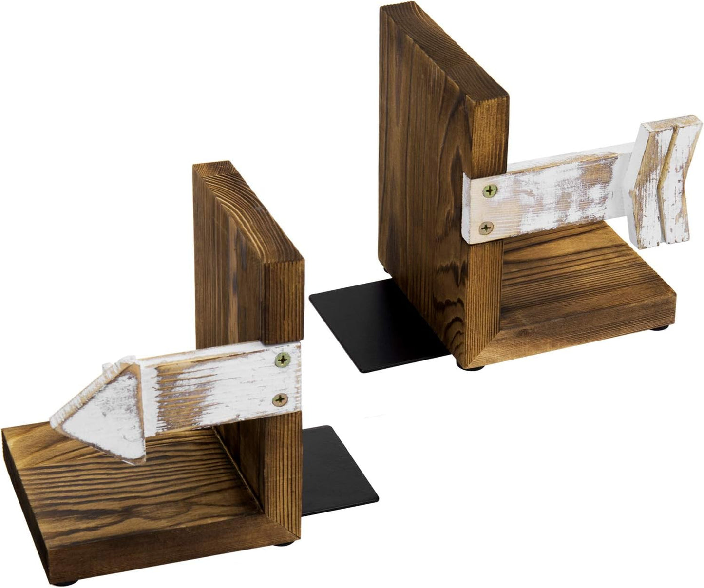 Farmhouse Bookends / Rustic Book Ends Kitchen