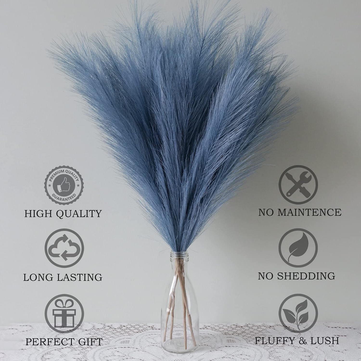 7 Branches / Blue / 24 Inch / Set of 7