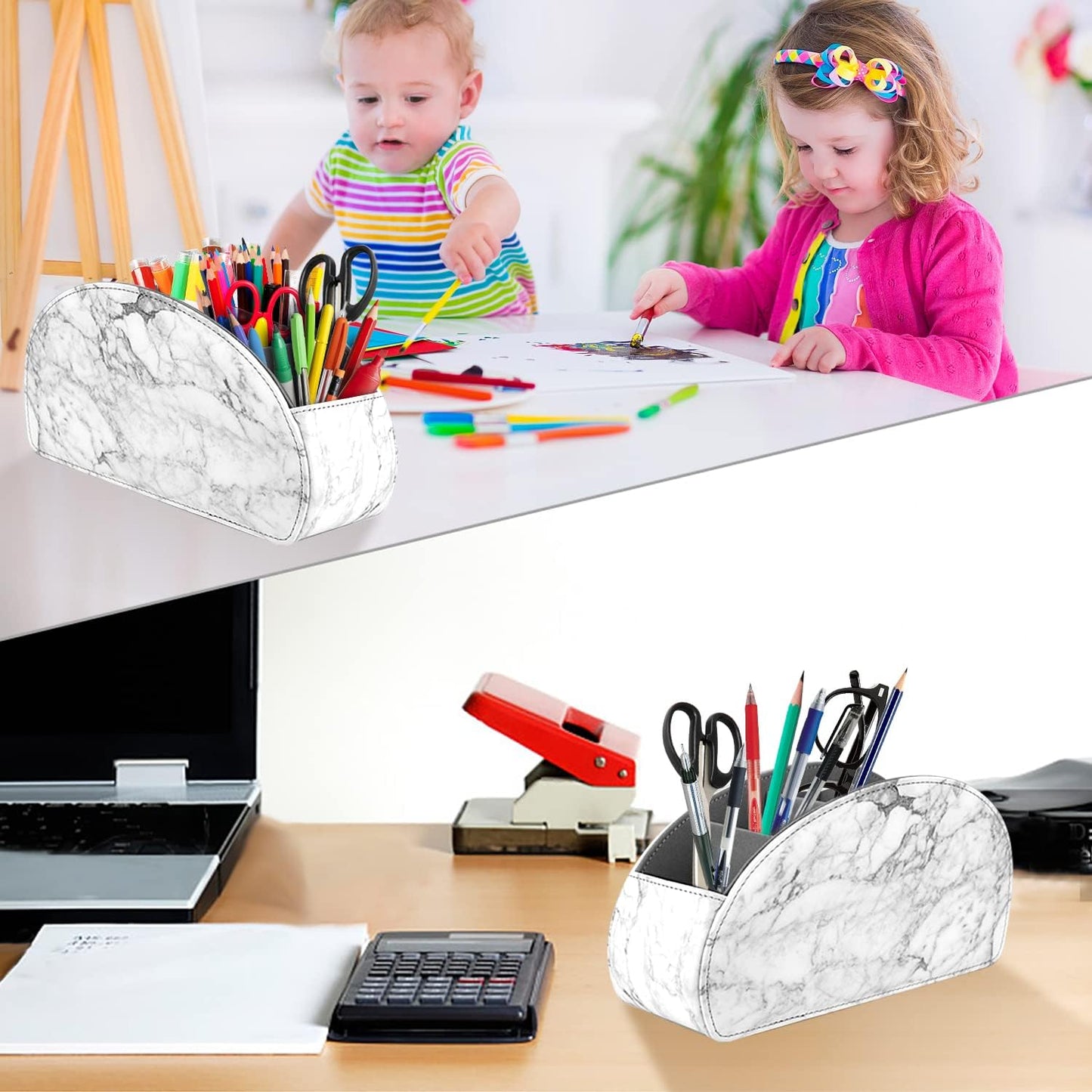 Remote Control Holder / Marble / Small
