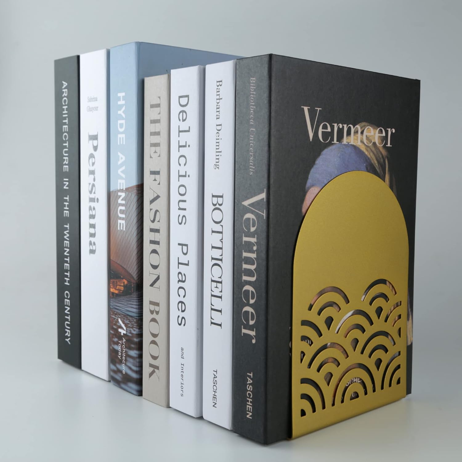 Decorative Books / Black and whiteshelf Decor Accents Library décor / Black and White / Set of 7
