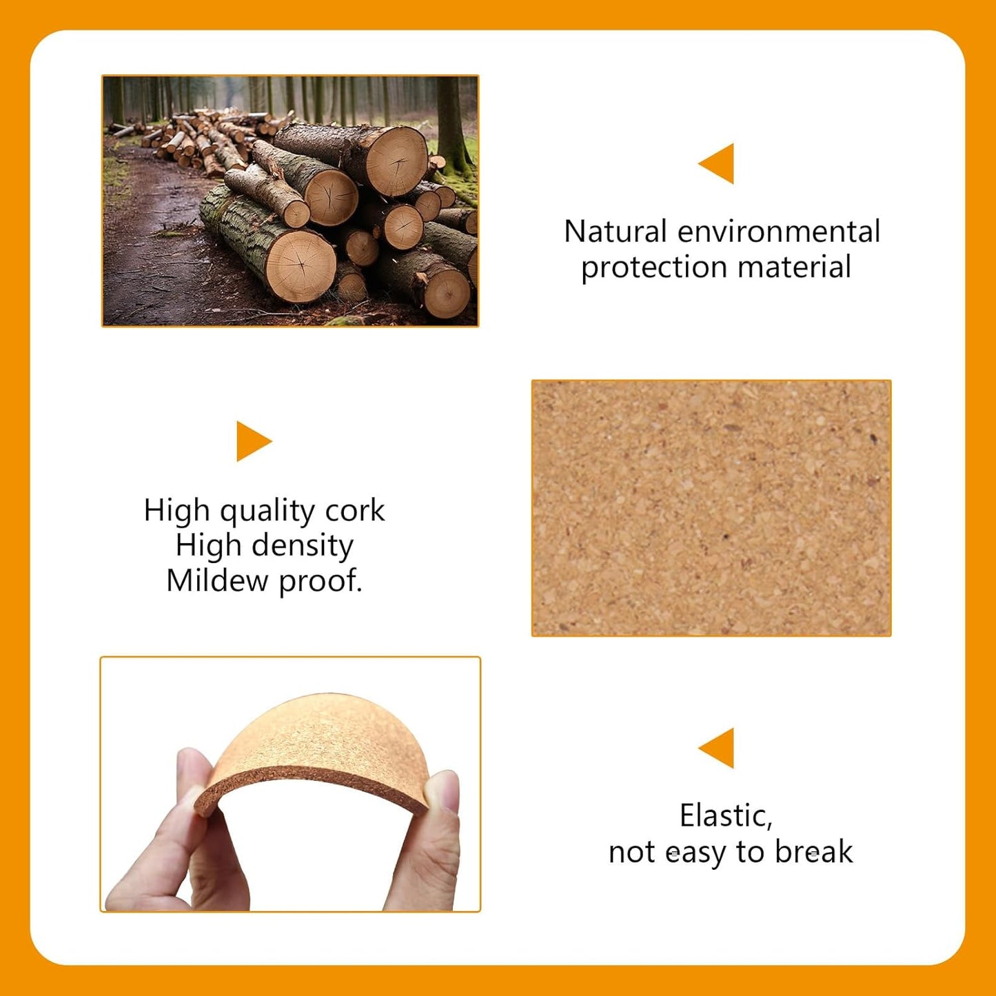 Cork Coasters Bulk / Set of 100