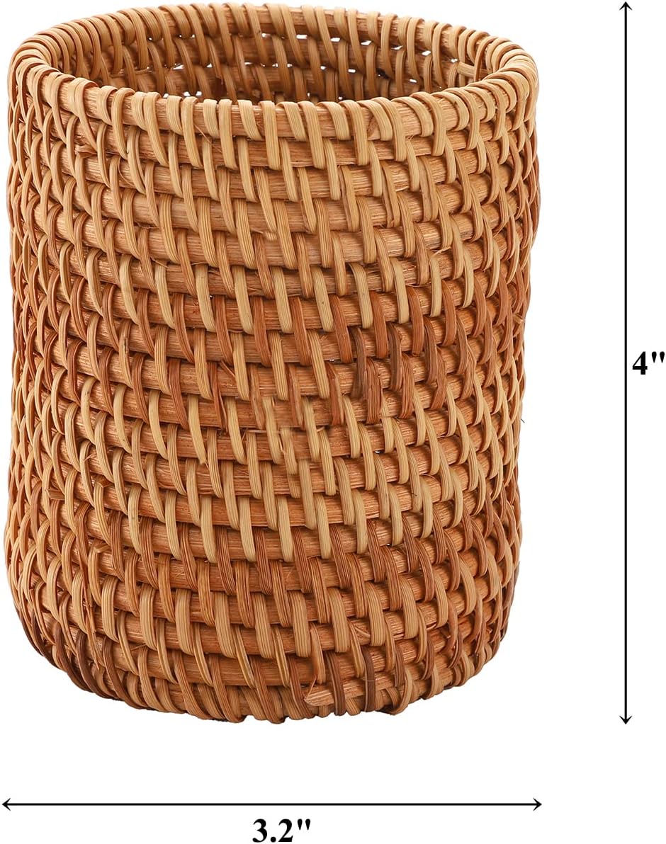Rattan Pencil Holder / Set of 2