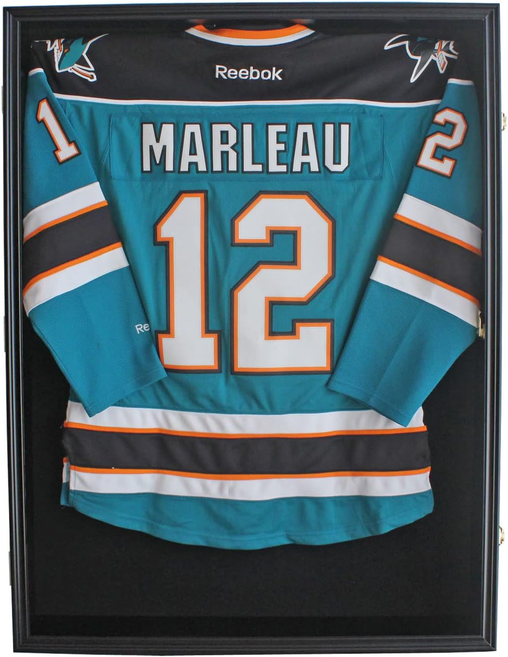 Large Jersey Display Case Frame Deep Shadow Box with Room for XL Baseball Football or Hockey Military Uniform Baseball