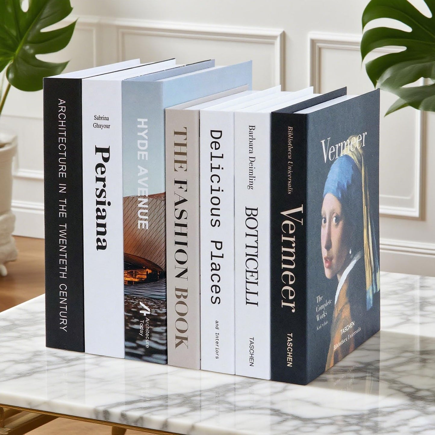 Faux Books for Decoration / Set of 7