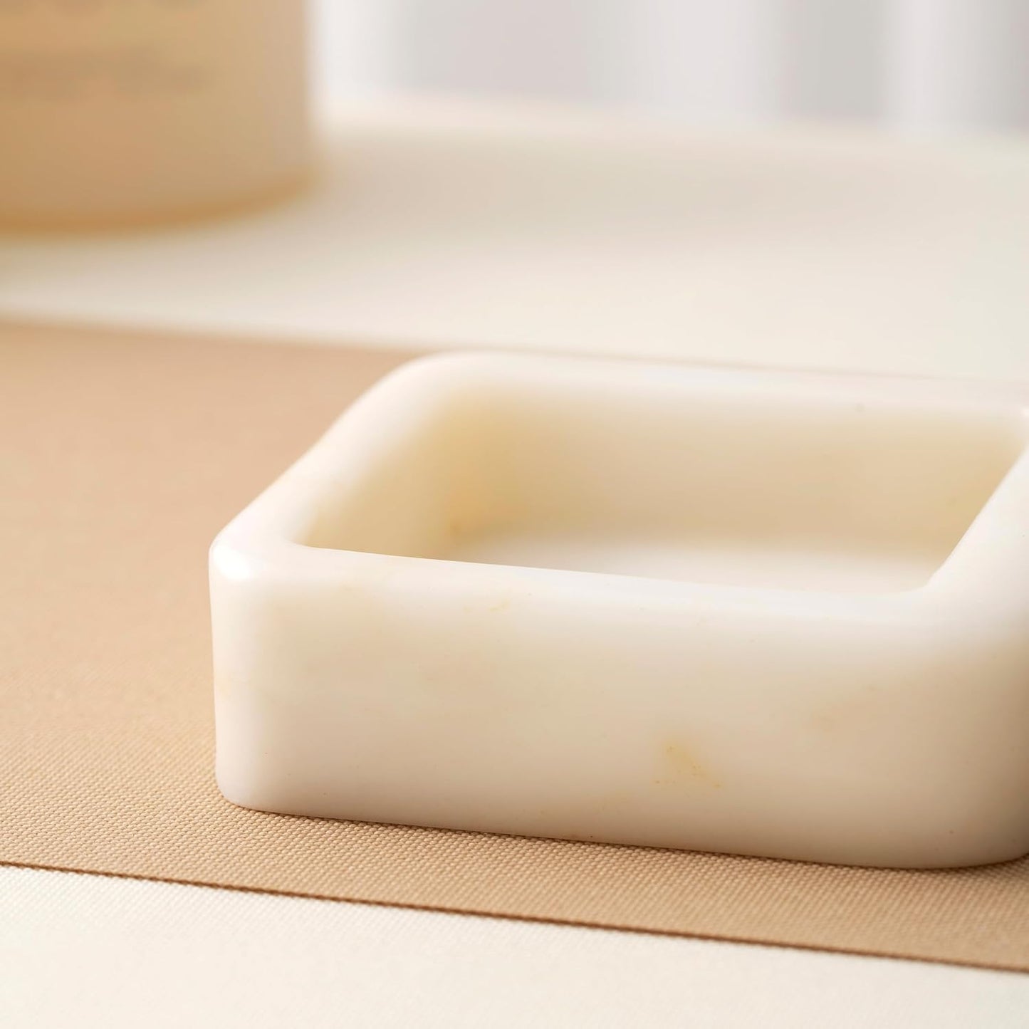 Marble Ring Holder for Women / Natural