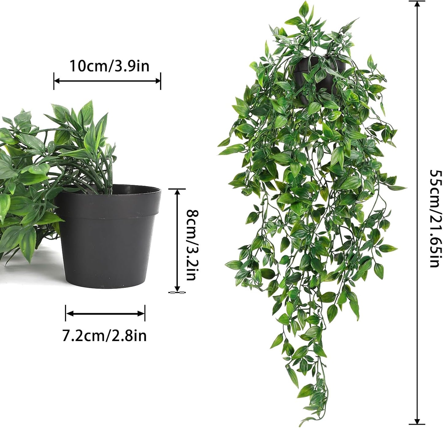 Artificial Potted Plants / Set of 2