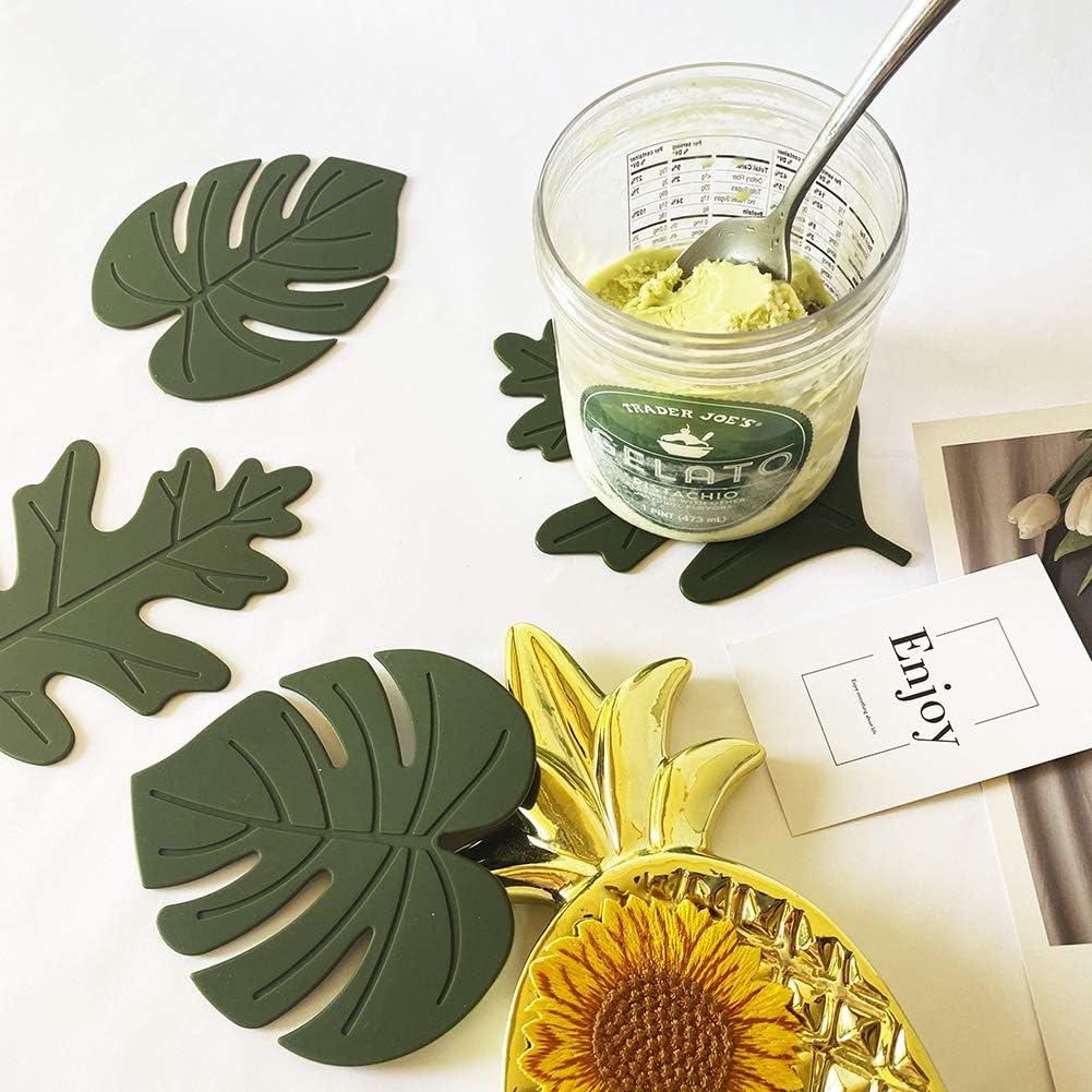 Beer- Home House Kitchen Decor / Monstera&oak Leaf
