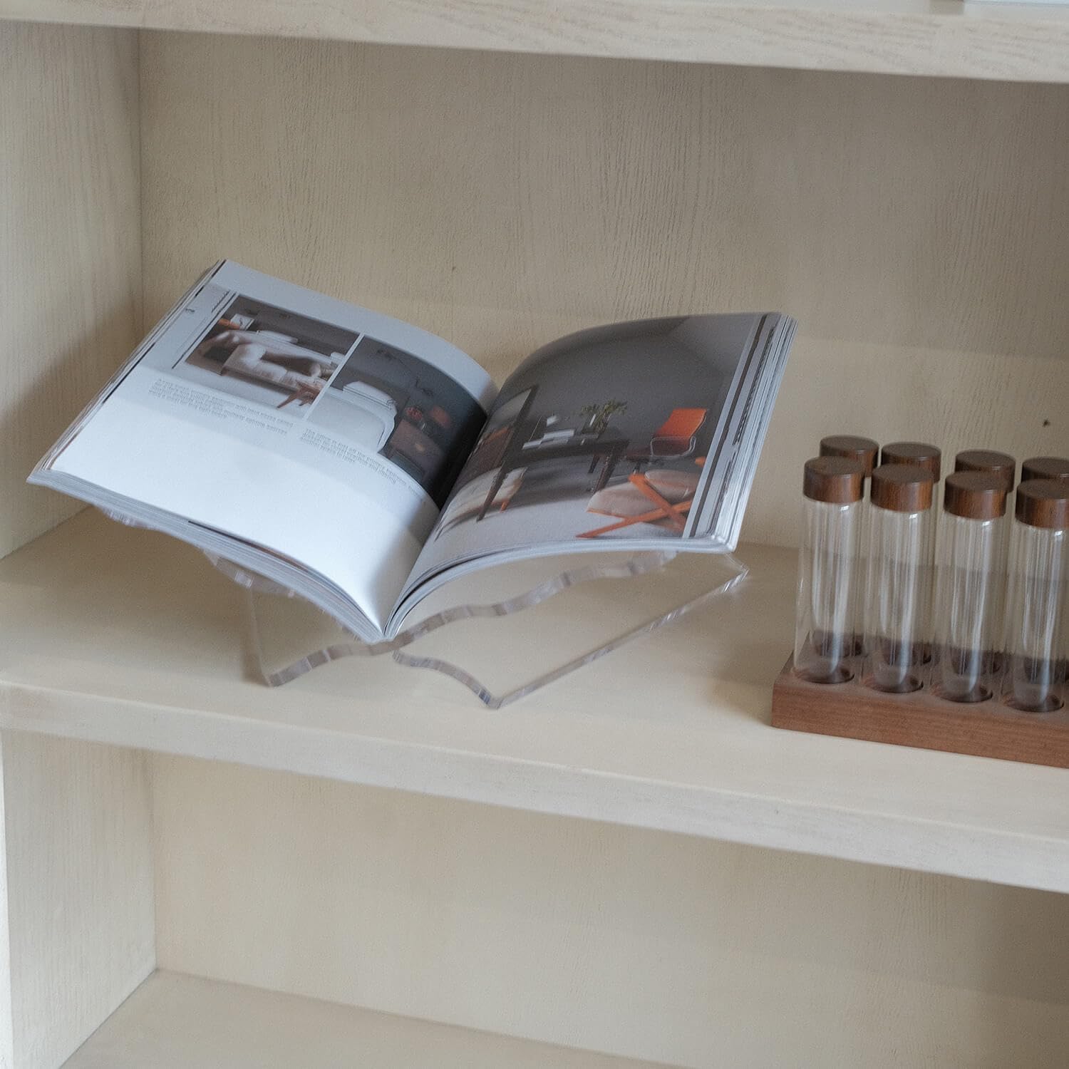 Acrylic Book Holder / Clear / Large