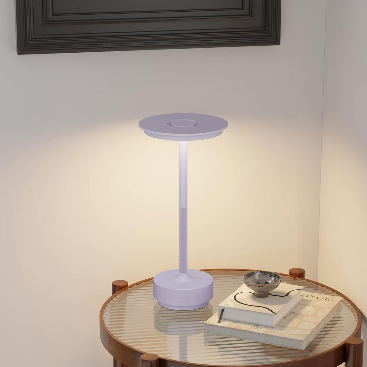 LED Rechargeable Cordless Table Lamp 2P Light Portable Lights | | Battery Operated 3 Levels Brightness IP54 Waterproof