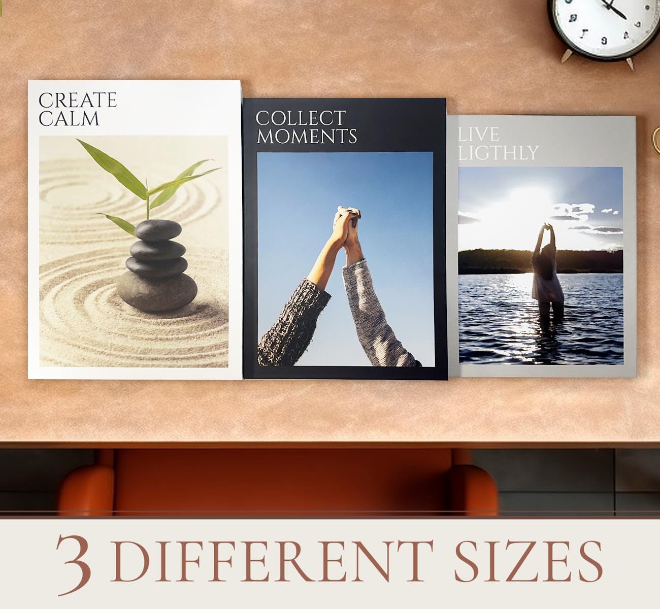 Faux Book Storage / Set of 3