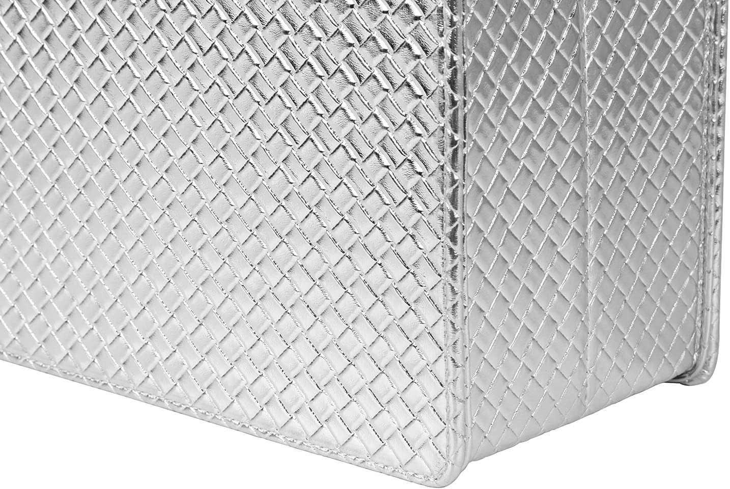 HofferRuffer Magazine Basket Holder, Foldable Magazine Rack, Document File Holder Organizer, File Folder, Newspaper