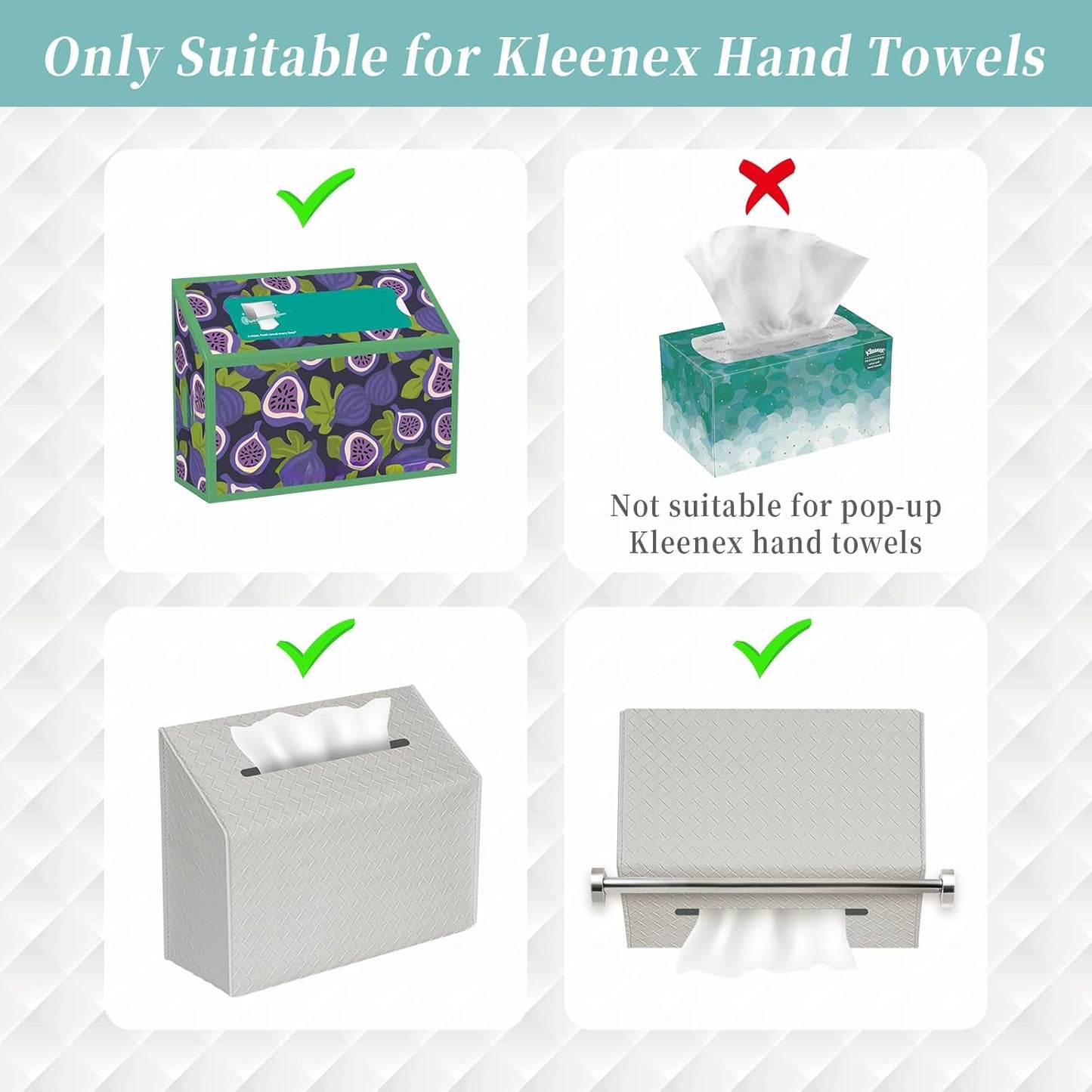 Versatile for Countertops and Towel Racks / Gray