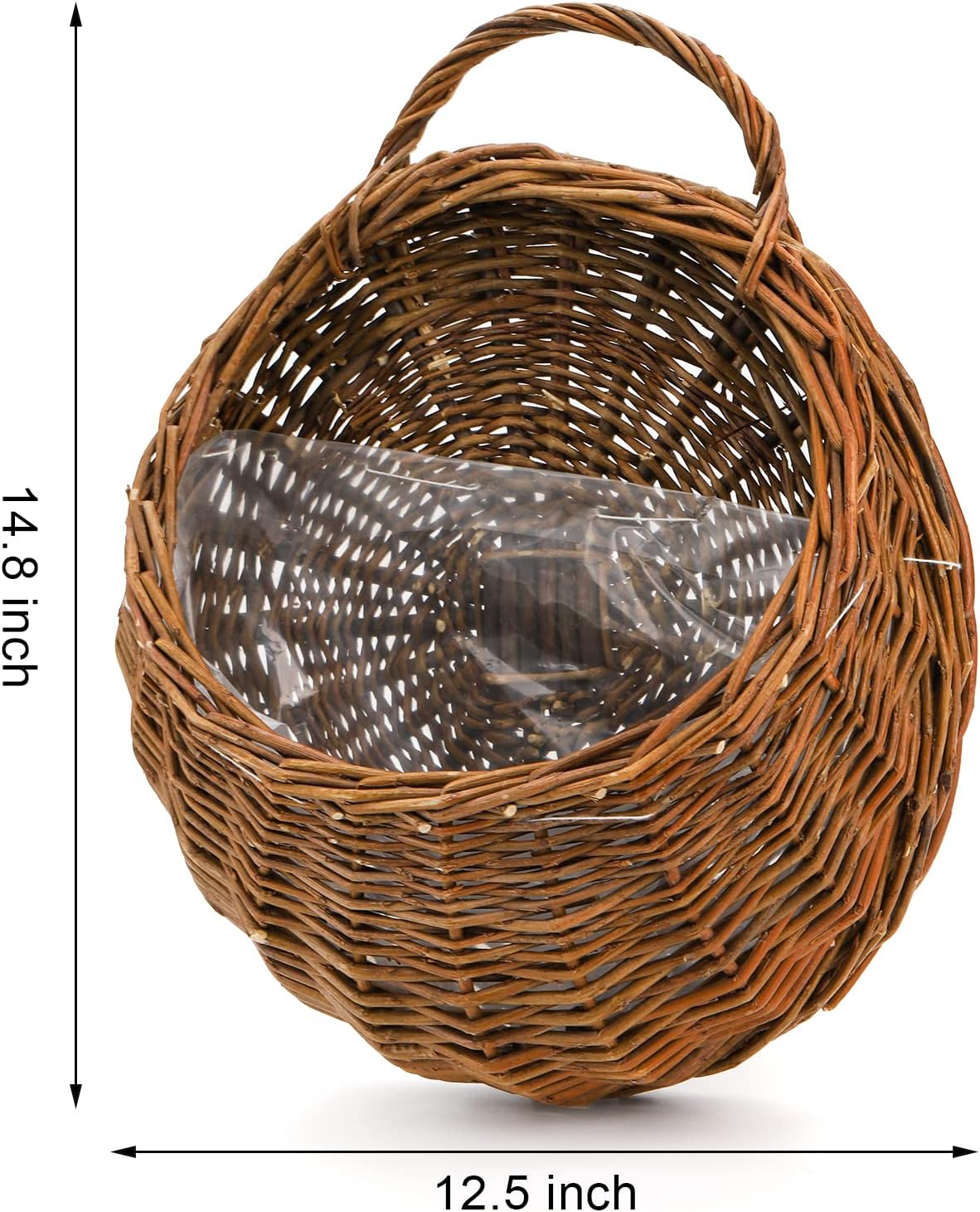 Rattan Hanging Planter / Natural