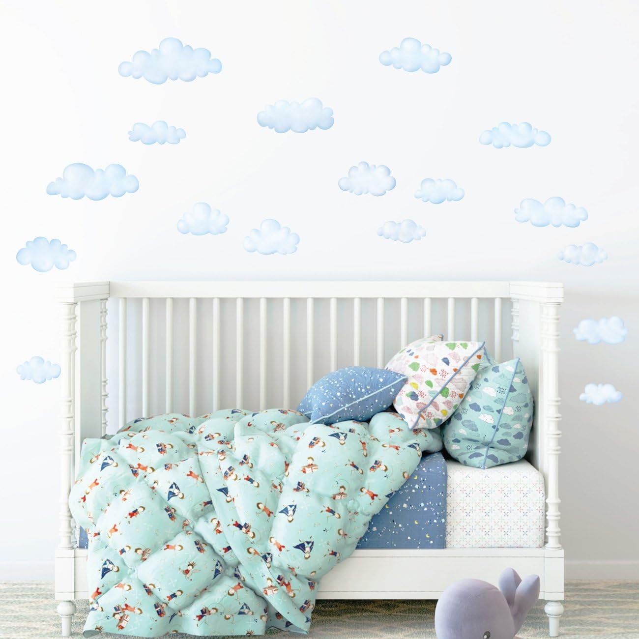 Small Clouds Wall Decals for Kids / Clouds S