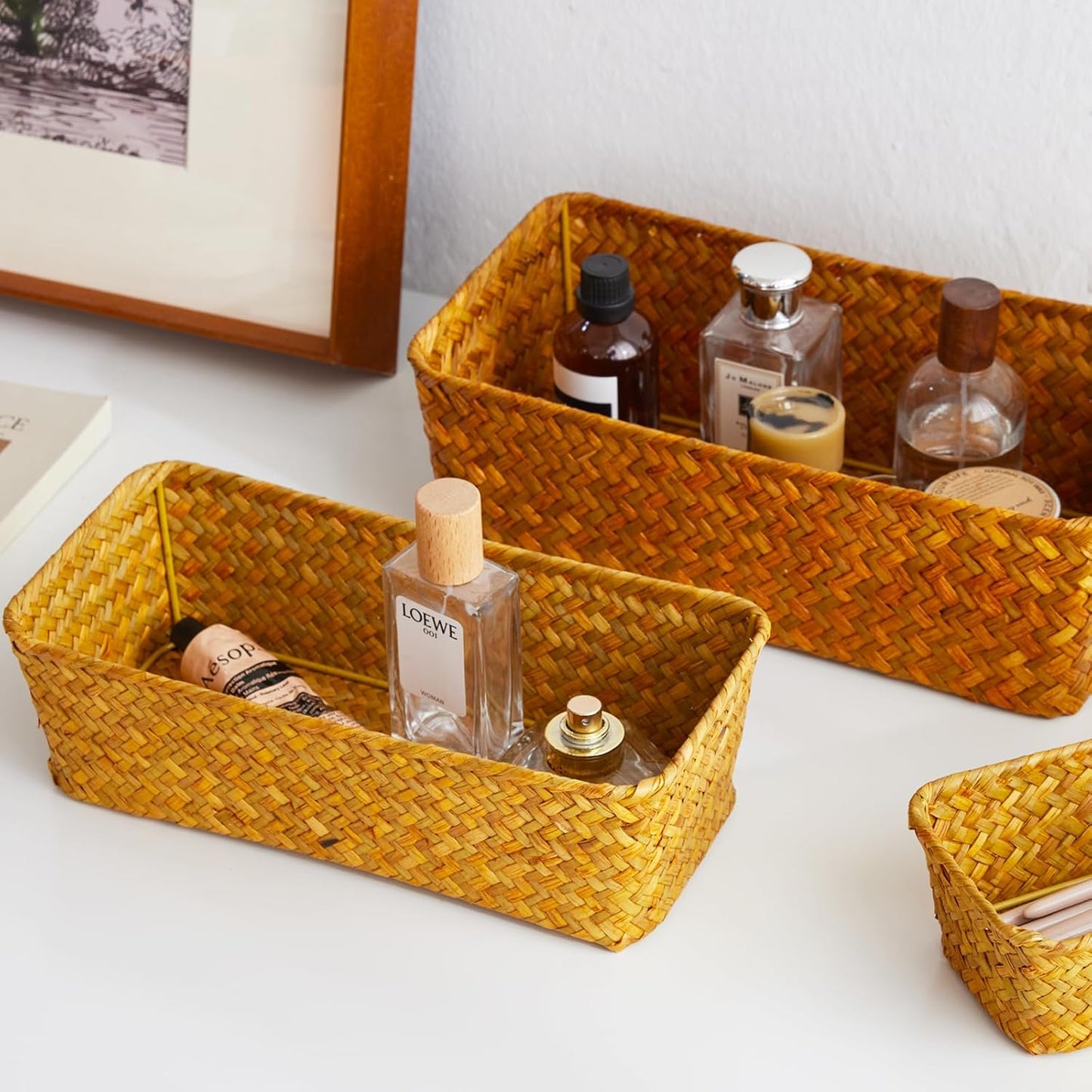 Seagrass Storage Basket / Medium / Set of 3