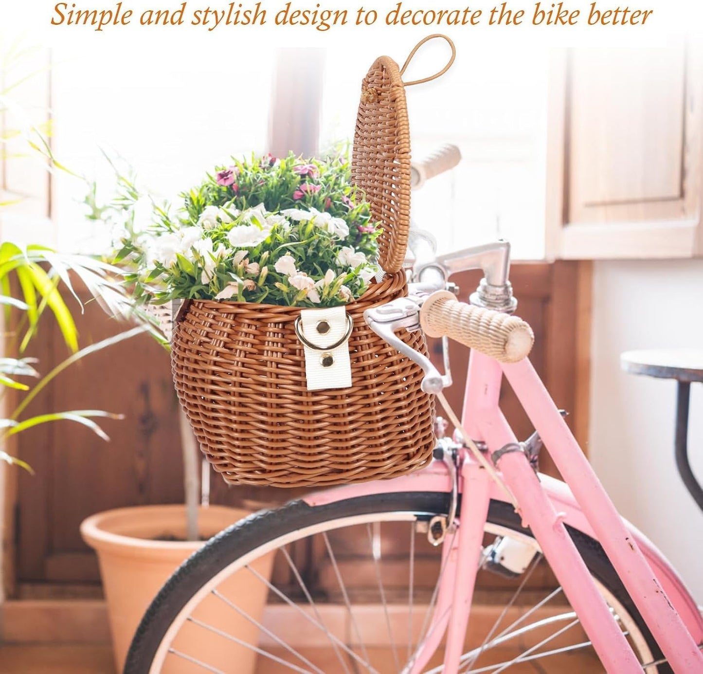 Kids Bike Basket / Brown