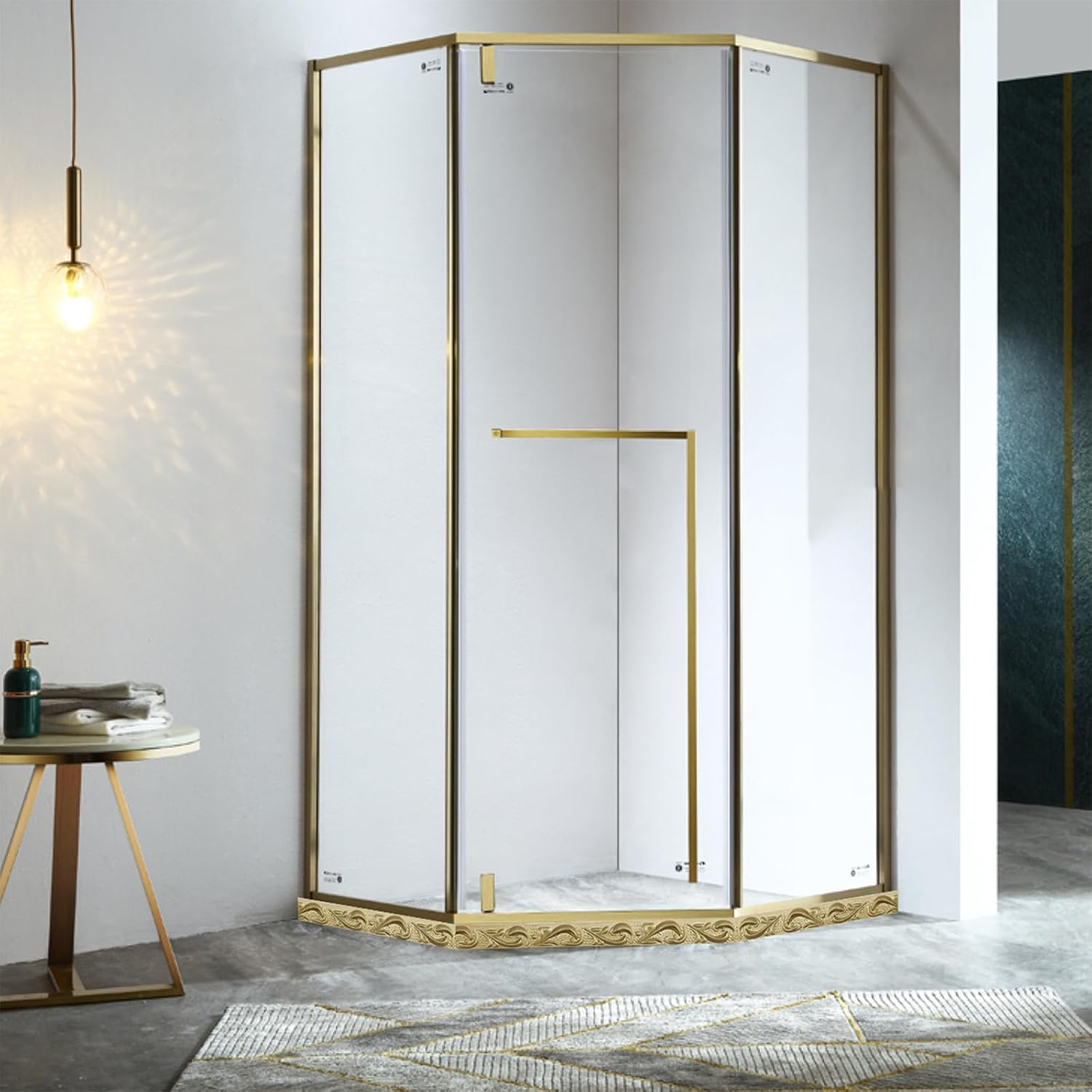 X Self Adhesive Peel and Stick Molding Ceiling Molding / Champagne Gold / 0.8 Inch