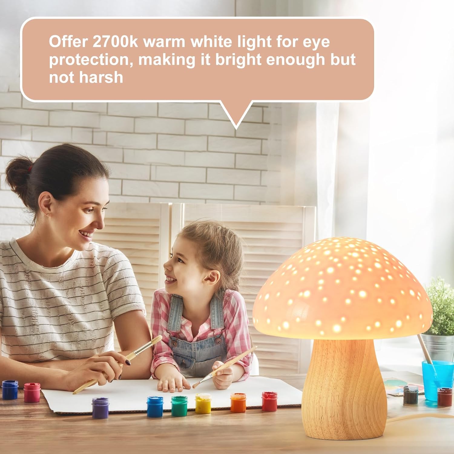 Vintage Night Light / Pink