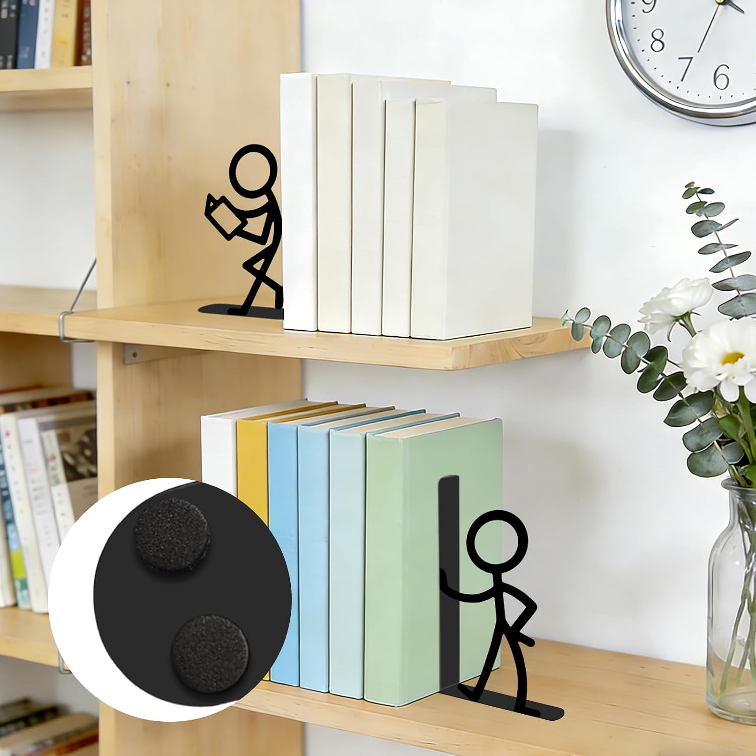 Metal Bookends / Metal Bookends Decorative Unique