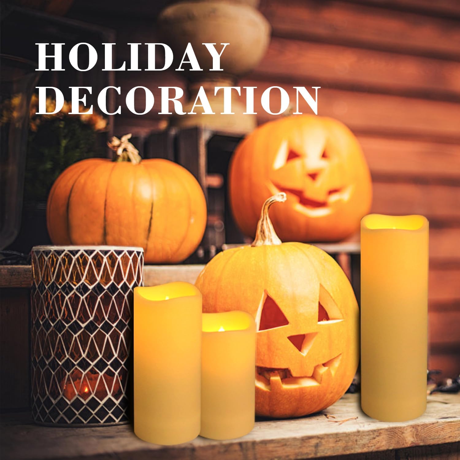 36Pack Flameless LED Candles, Waterproof for Indoor & Outdoor Use, Equipped with 10-Key Remotes & Timer, Ideal for