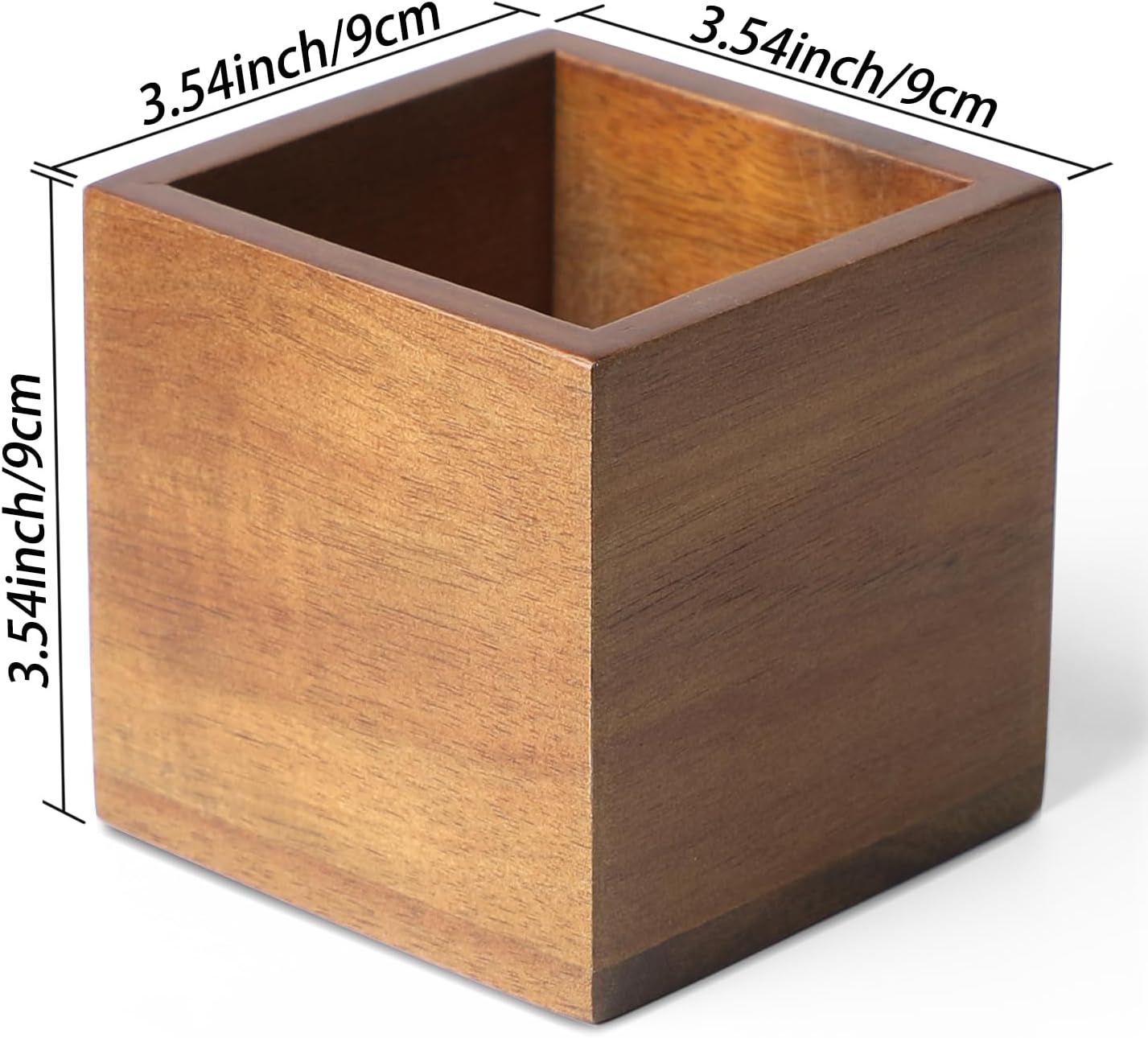 Remote Organizer / Remote Control Holder Caddy / Brown- for 2 or 3 Remote Controls