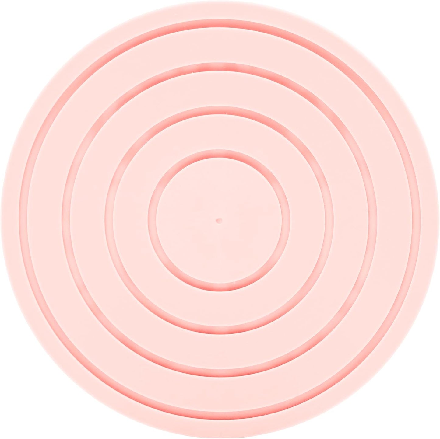 No-Slip Silicone Rubber Coasters / Light Pink / Set of 4