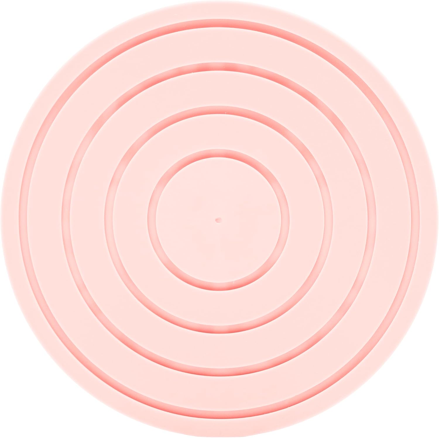 No-Slip Silicone Rubber Coasters / Light Pink / Set of 4
