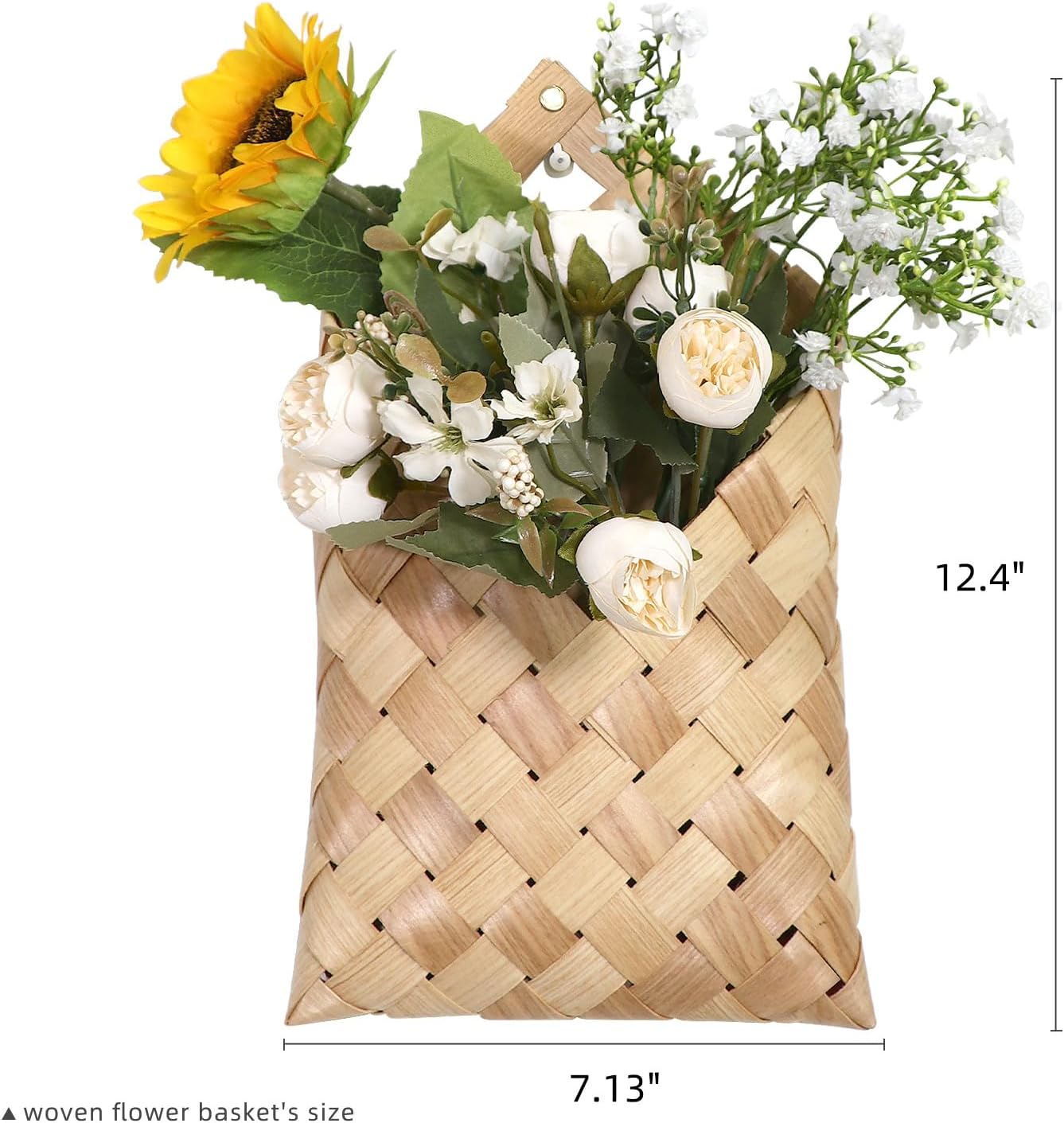 Woven Wall Hanging Basket