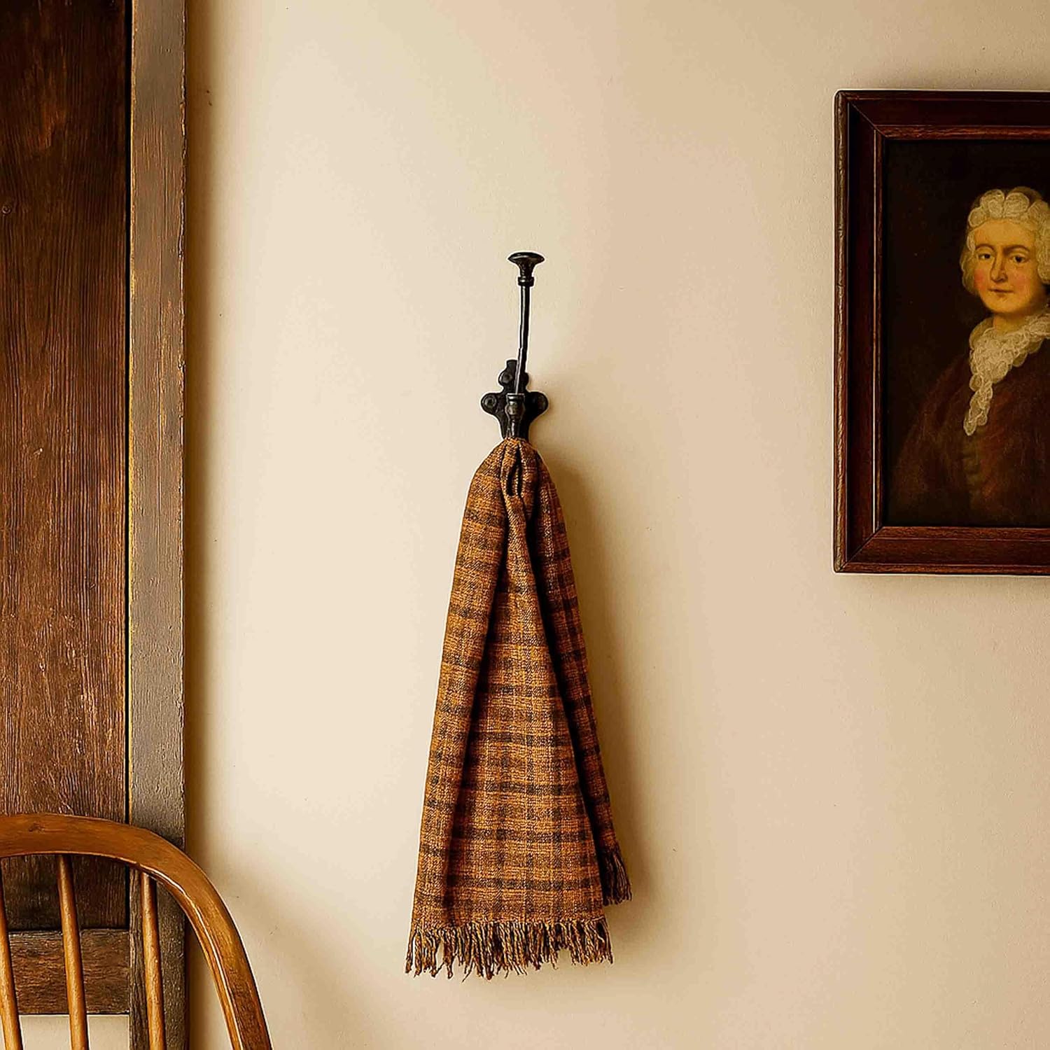 Mystic Colonial Rustic Cast Iron Wall Hooks