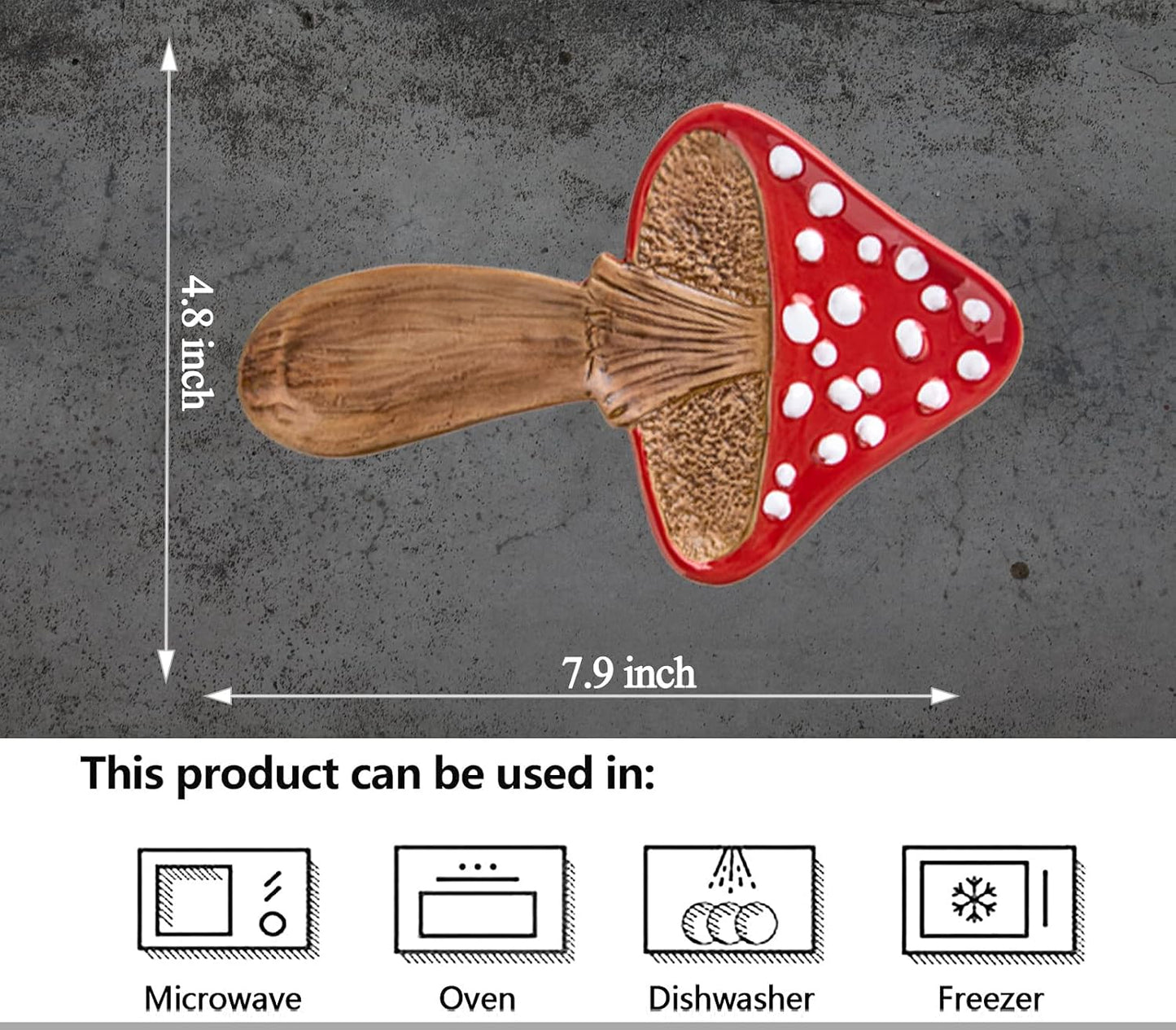 Spoon Rest Spoon Holder For Stove Top Mushroom Spoon Rest