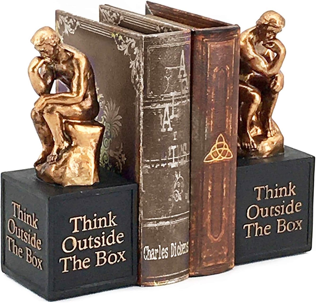 24674 Rodins Thinker Bookends