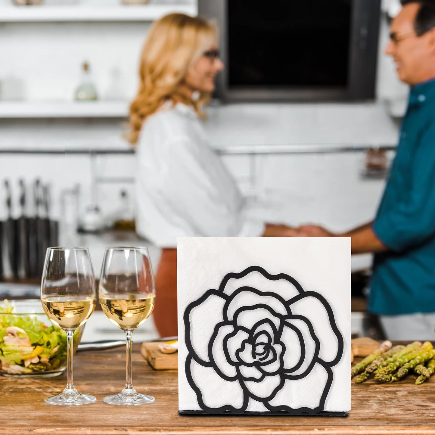 Metal Napkin Holders / Flower