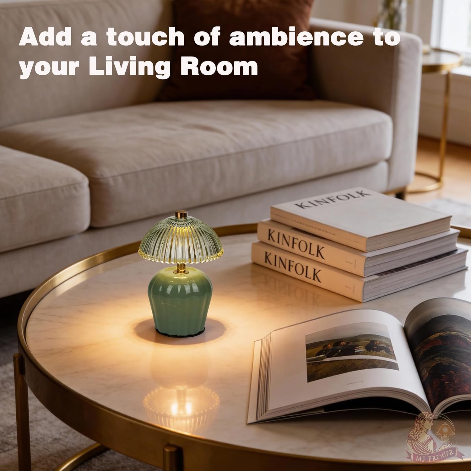 Rechargeable Table Lamp / Green