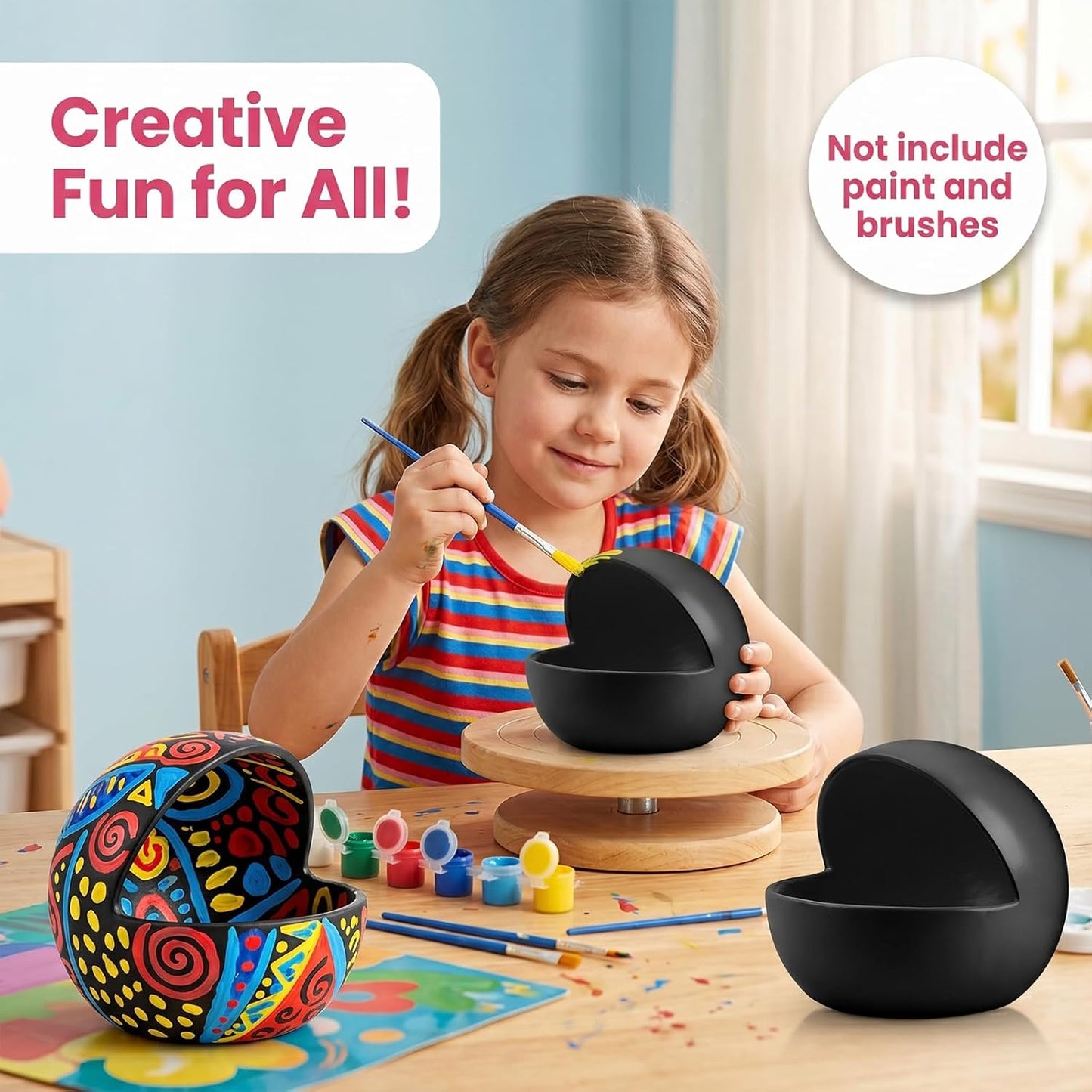 Decorative Candy Bowl / Black / S